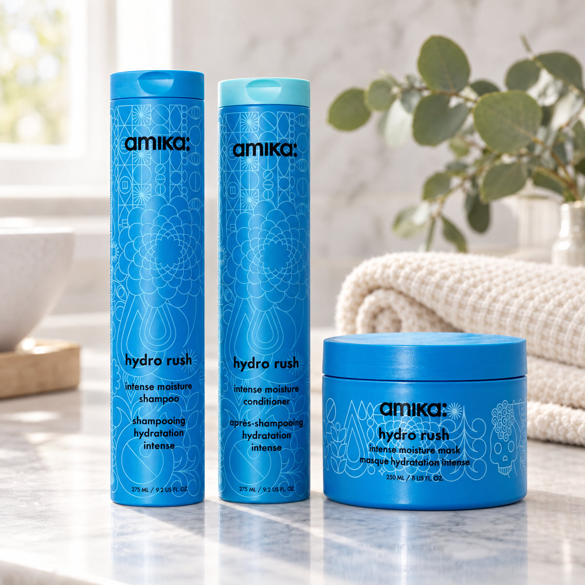 Amika Hydro Rush Intense Trio (Hydration)