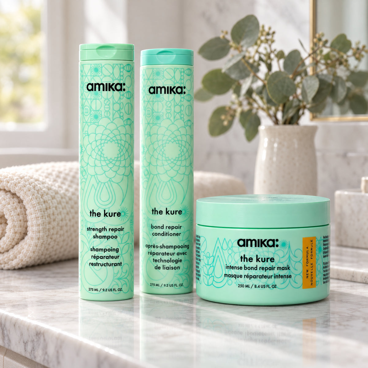 Amika The Kure Bond Repair Trio