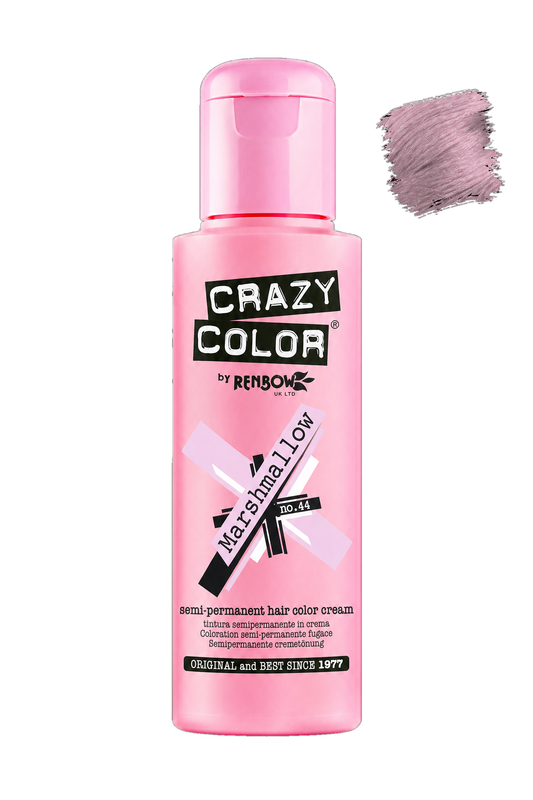 Crazy Colour Marshmallow semi-permanent hair colour, 100ml