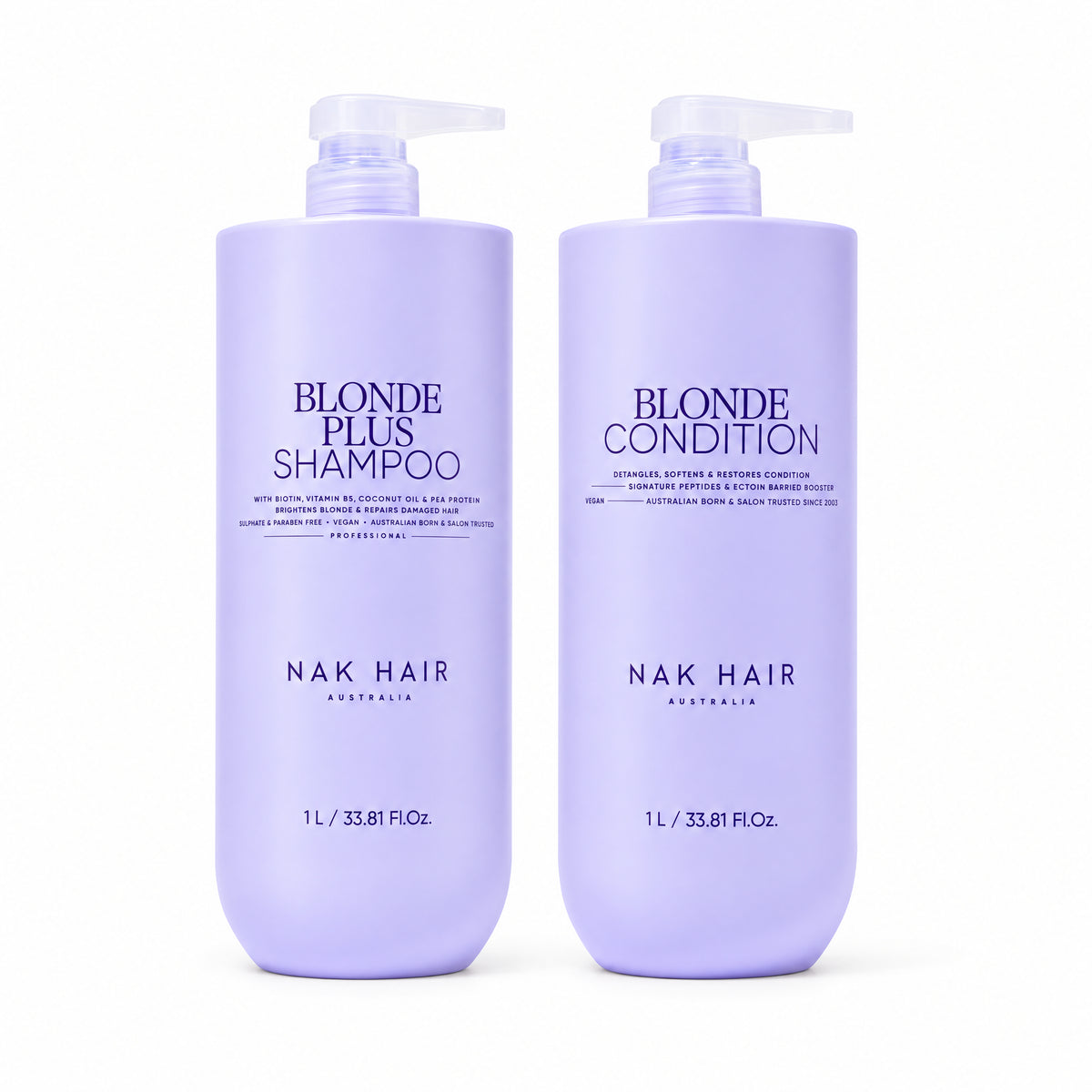 NAK Blonde Plus Toning Duo 1L