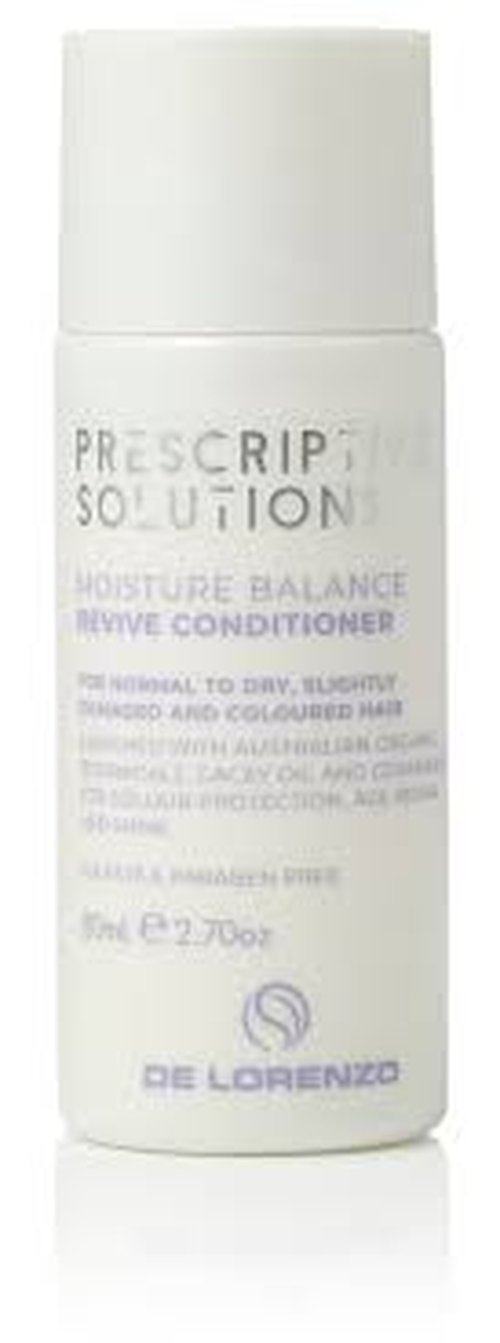 De Lorenzo PRESCRIPTIVE SOLUTIONS Moisture Balance Intense Conditioner 80mL — professional hair care product