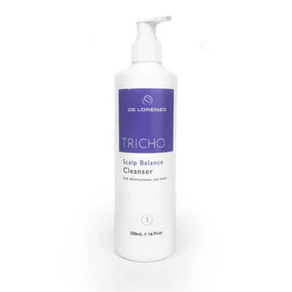 De Lorenzo Tricho Scalp Balance Cleanser 500ml — professional hair care product