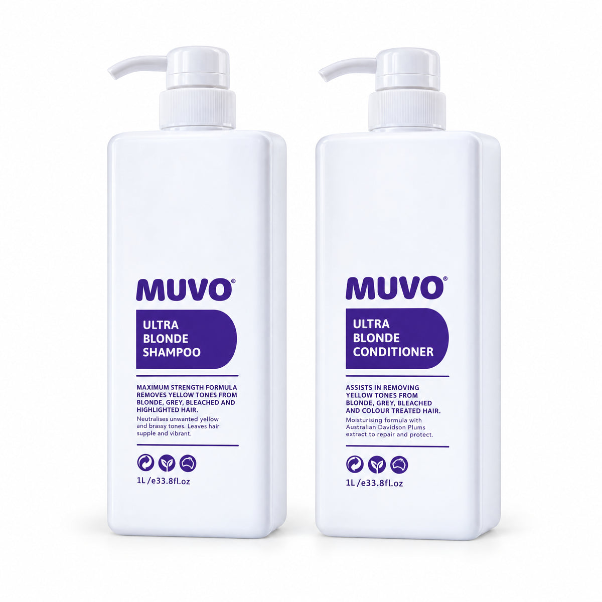 MUVO Ultra Blonde 1L Duo