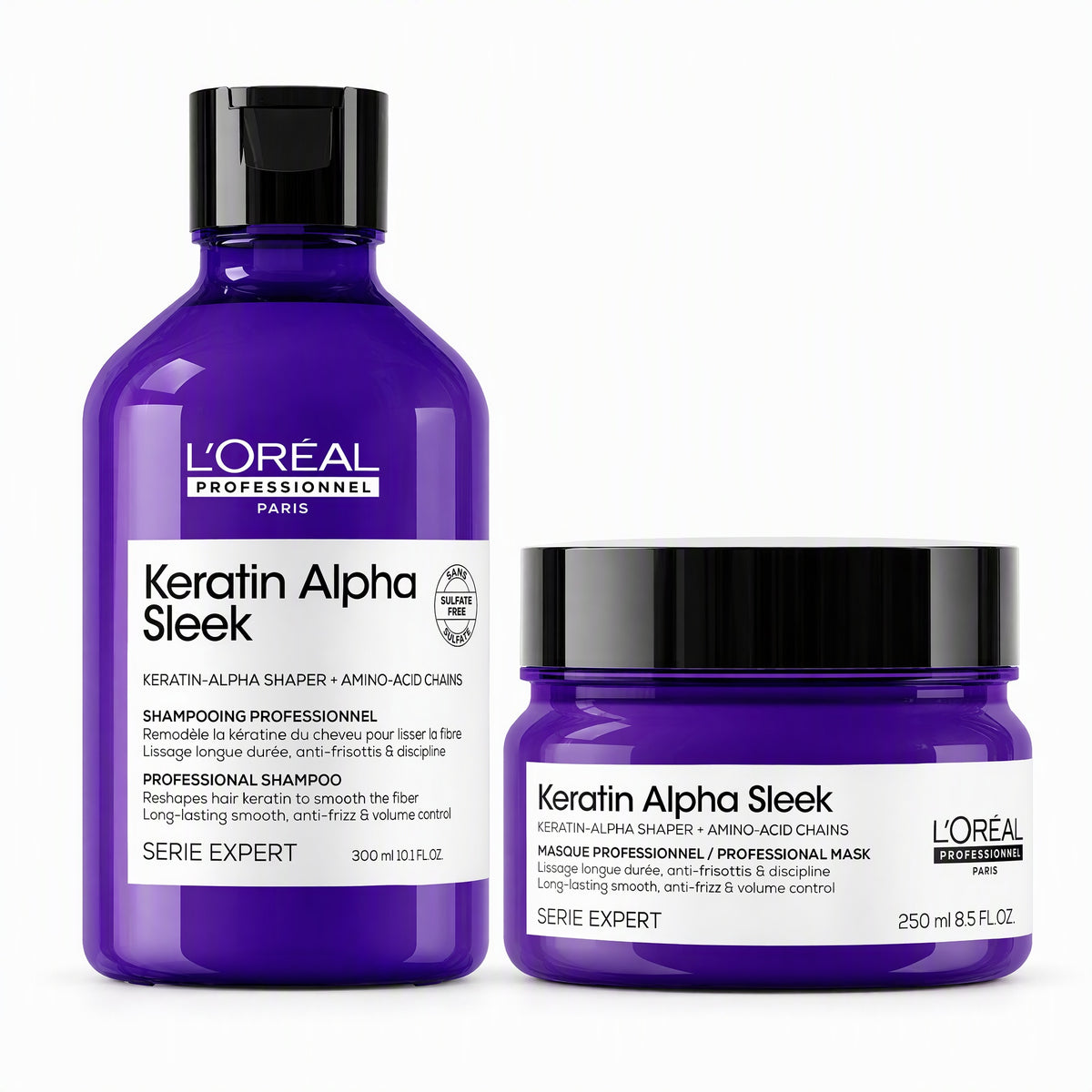 L'Oreal Professionnel Keratin Alpha Sleek Duo