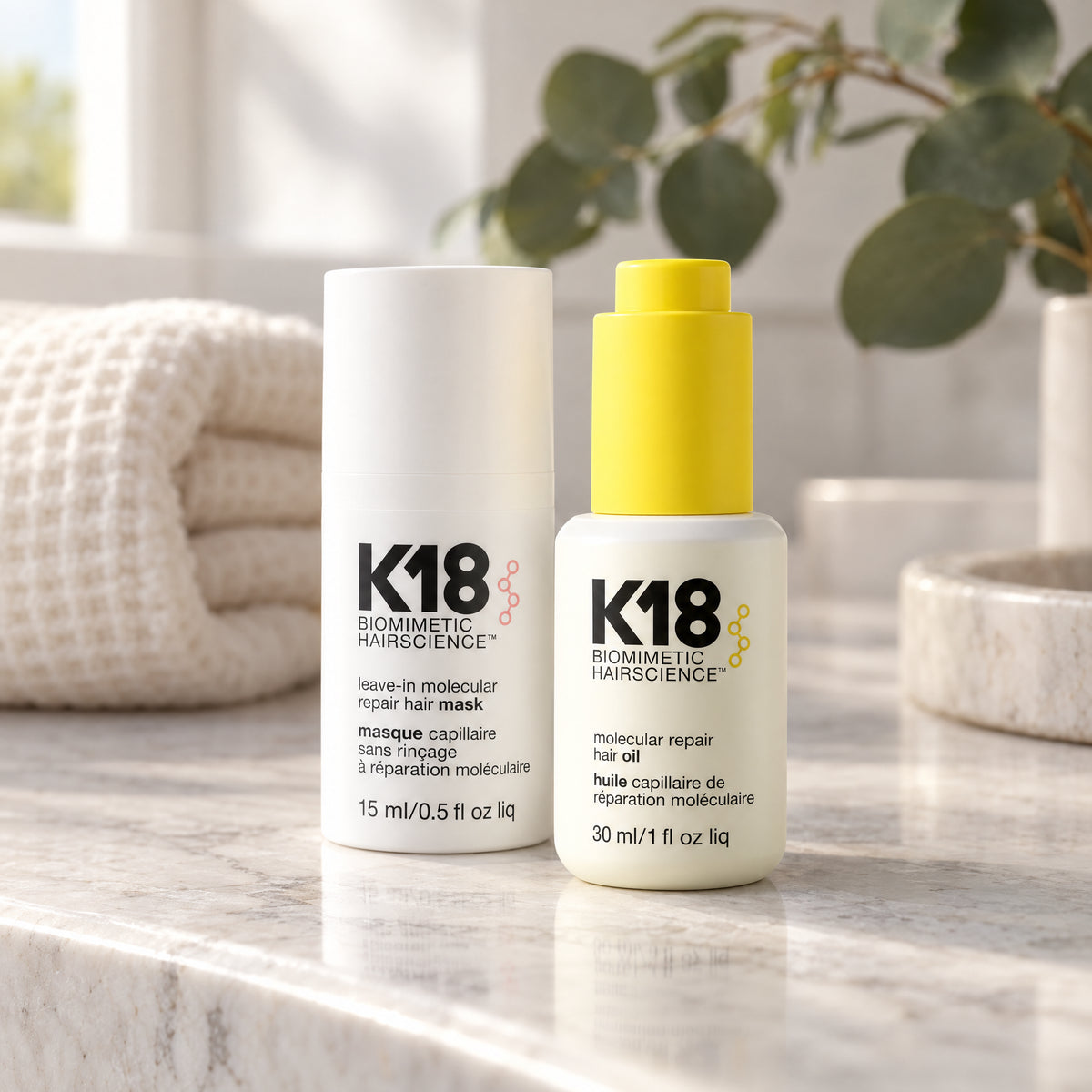 K18 Repair + Shine Duo