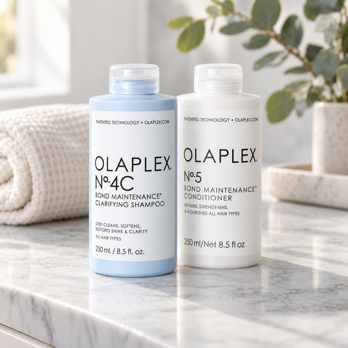 Olaplex Clarify + Bond Duo (No.4C + No.5)