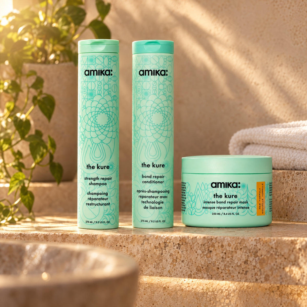 Amika The Kure Bond Repair Trio