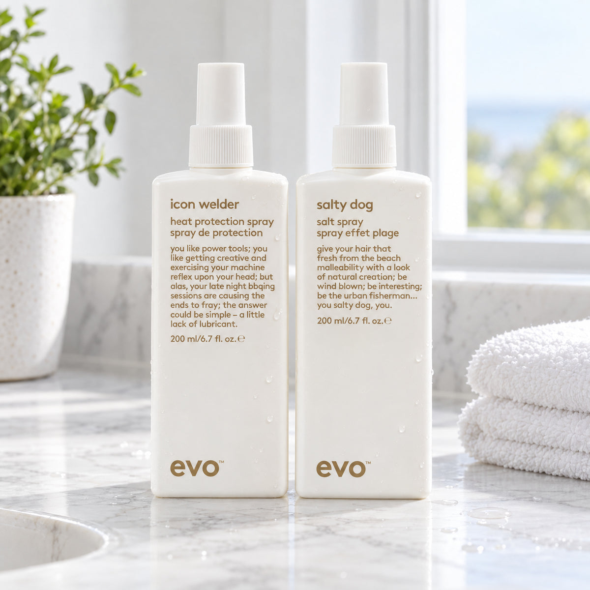 Evo Heat & Salt Styling Duo