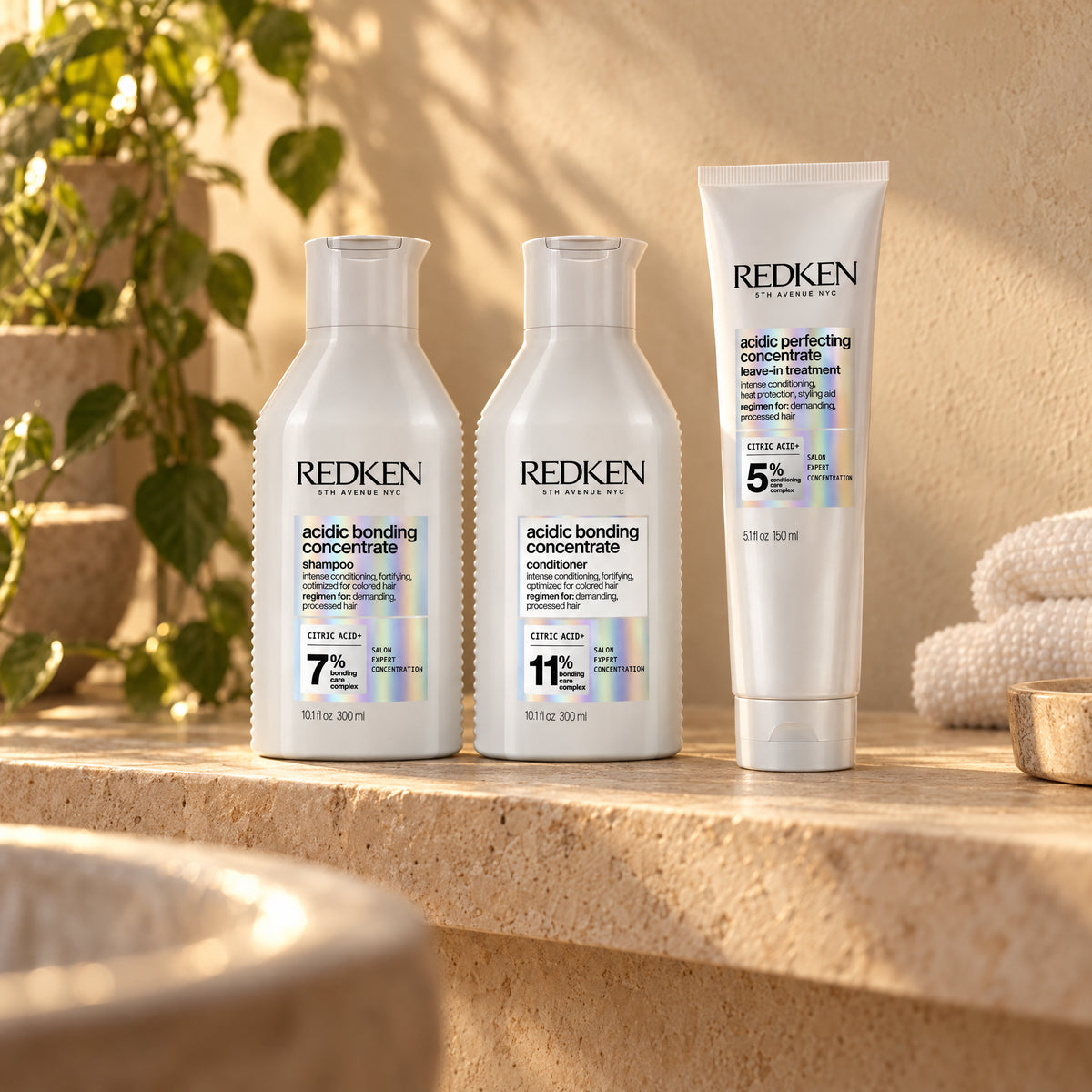 Redken Acidic Bonding Concentrate Trio