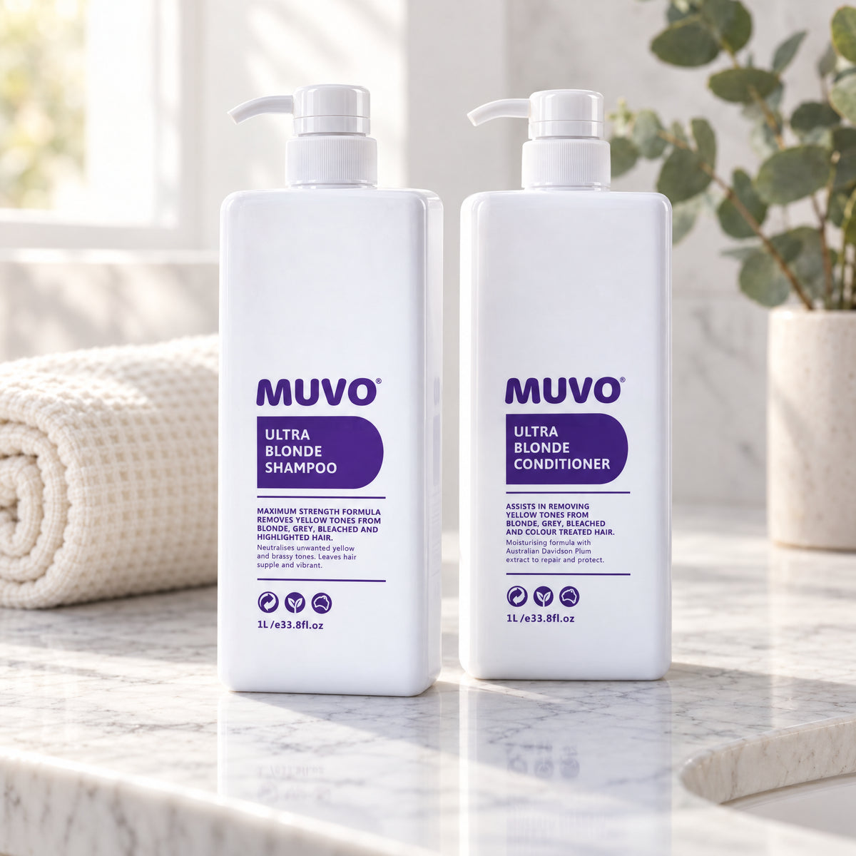 MUVO Ultra Blonde 1L Duo