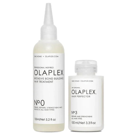 Olaplex No.0 and No.3 Intensive Hair Treatment Bundle — professional hair care product