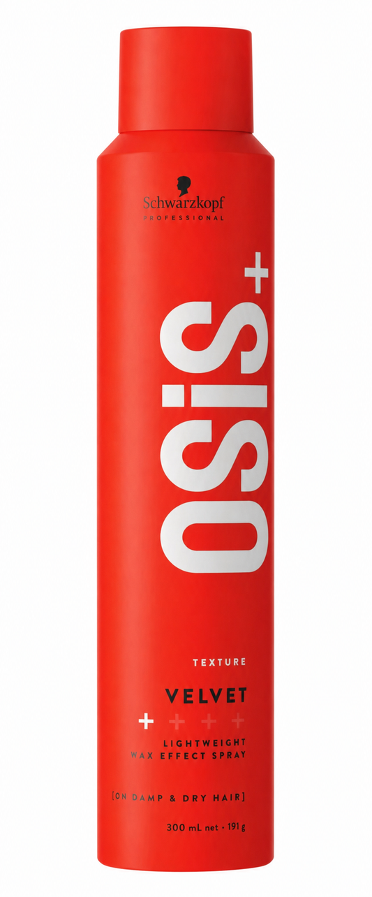 Schwarzkopf Osis+ Velvet Wax Spray 200ml 151g — professional hair care product