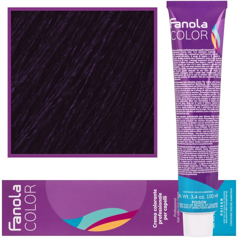 Fanola Color Professional Colouring Cream 100ml – Shade Violet