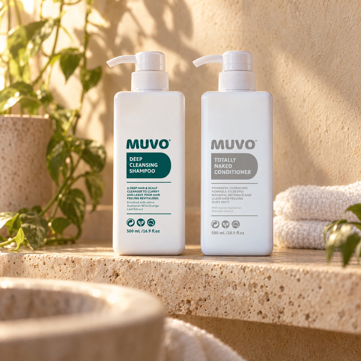 MUVO Deep Cleanse & Condition Duo