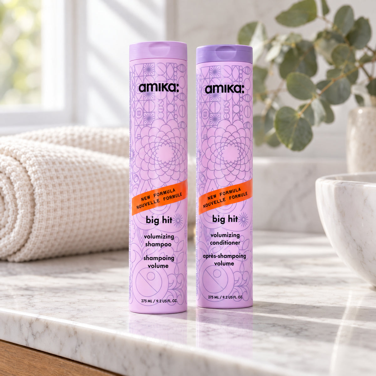 Amika Big Hit Volumizing Duo 275ml