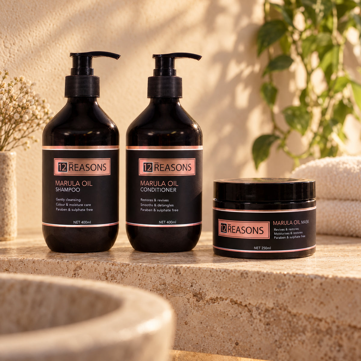 12Reasons Marula Oil Trio 400ml